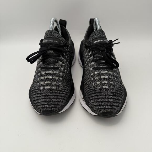 Nike React X Infinity Run 4 Oreo Athletic Sneakers DR2670-003 Womens Size 10 - Picture 5 of 9